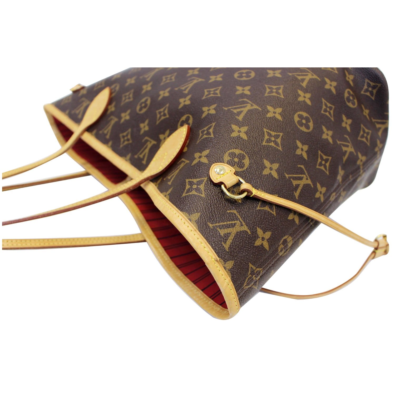 Louis Vuitton Neverfull MM Monogram Large Tote Bag Handbag