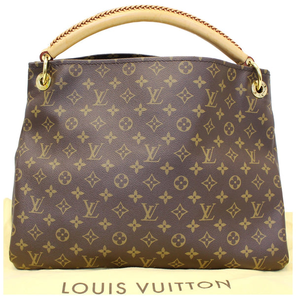 LOUIS VUITTON Artsy MM Monogram Canvas Shoulder Bag Brown-US