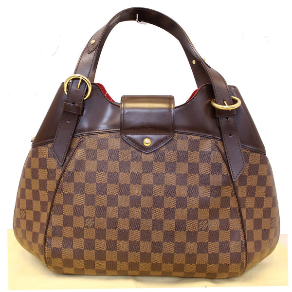 LOUIS VUITTON Sistina GM Damier Ebene Shoulder Handbag-US