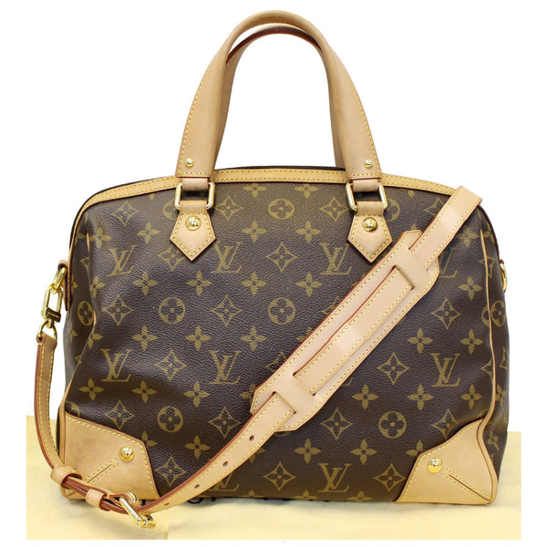 LOUIS VUITTON Retiro PM Monogram Canvas Shoulder Bag Brown-US