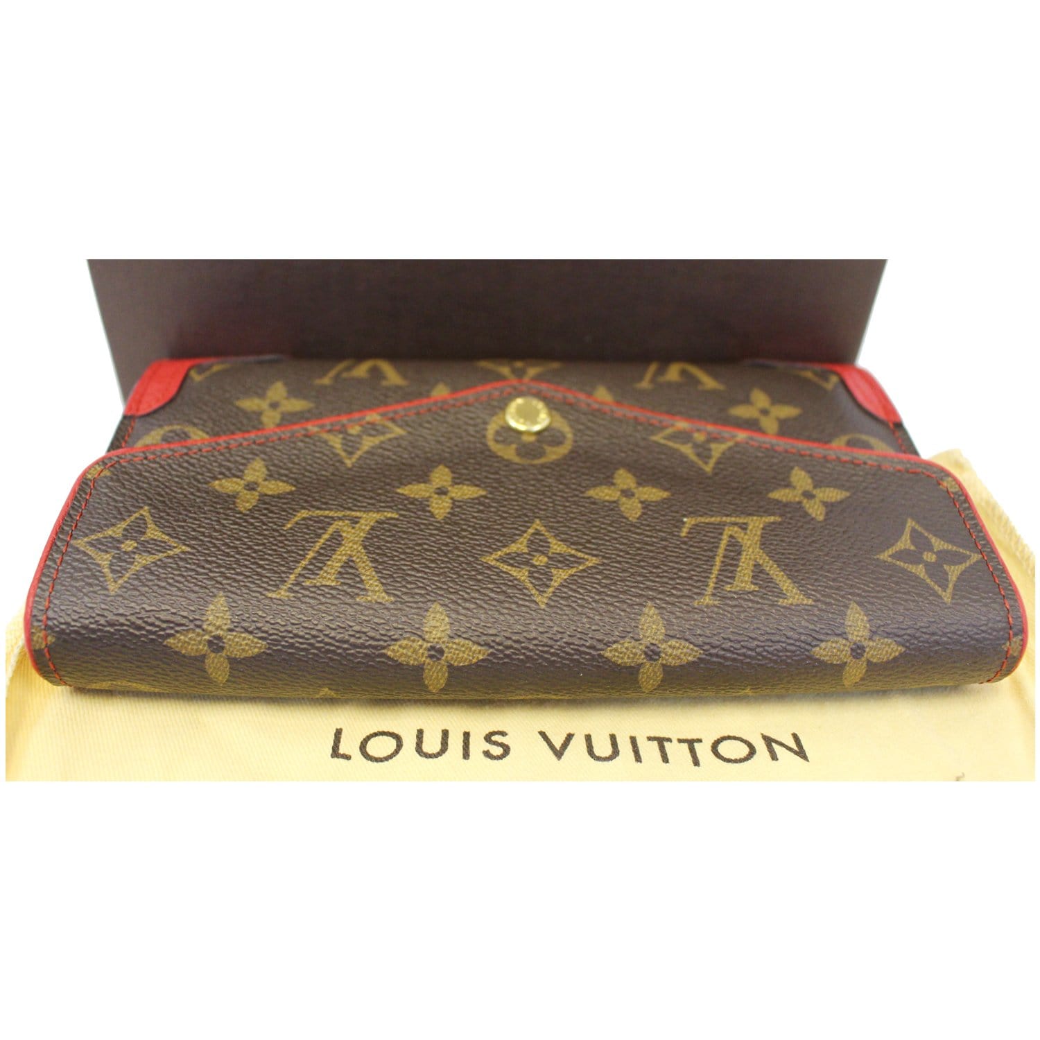 Louis Vuitton Retiro Sarah Wallet in Monogram Coated Canvas — Otra