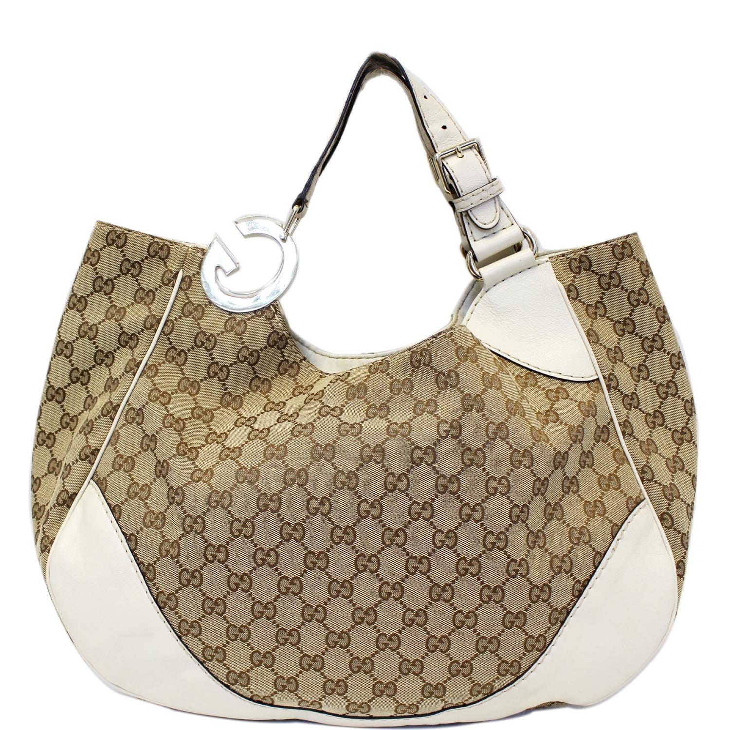 Gucci Charlotte Leather Shoulder Bag (SHG-30155) – LuxeDH