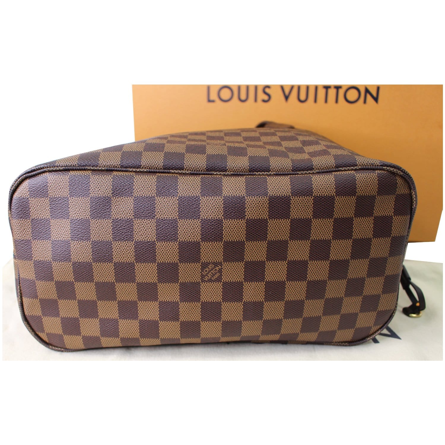 Louis+Vuitton+Od%C3%A9on+Tote+MM+Brown+Damier+Ebene+Canvas for