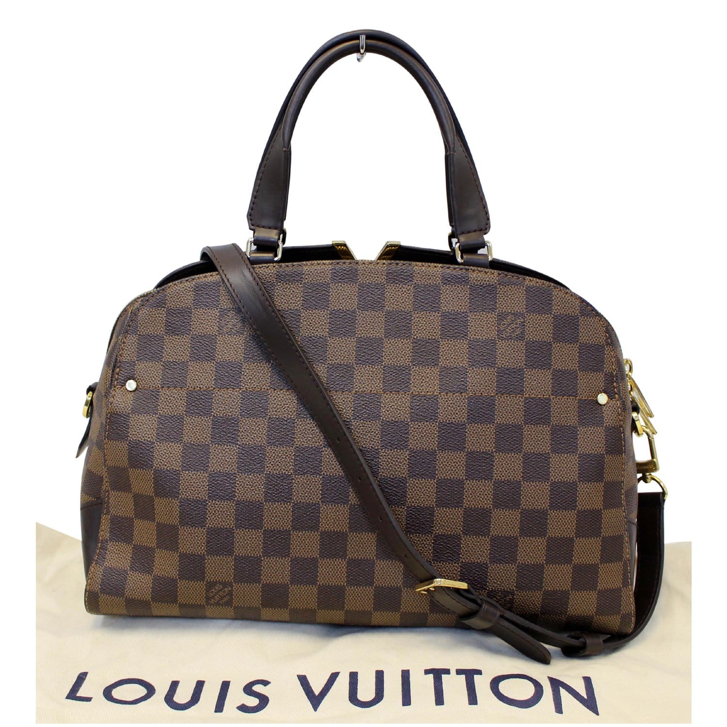 Louis Vuitton Kensington Bowling 2WAY shoulder Womens handbag N41505 damier  ebene Cloth ref.209672 - Joli Closet