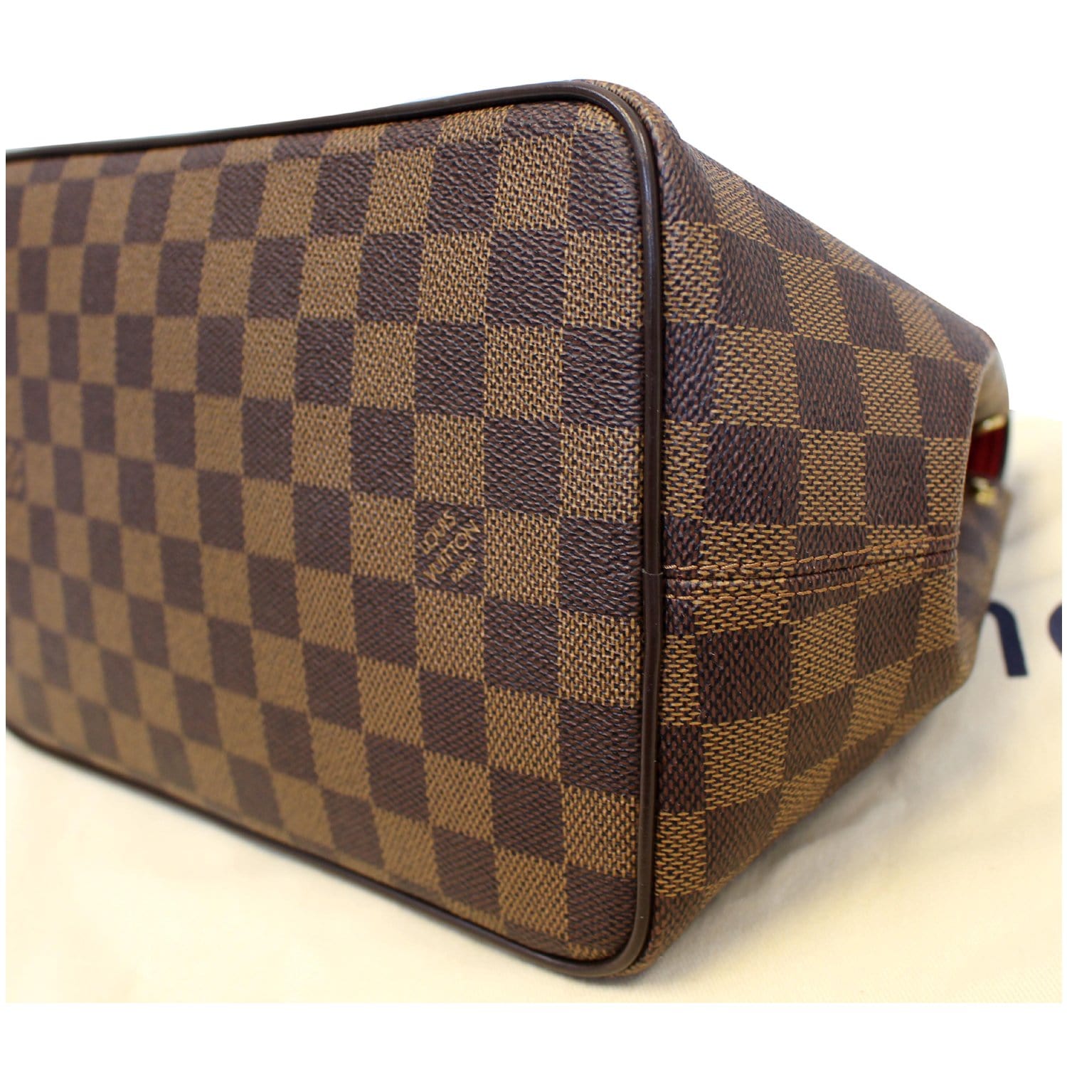 Bergamo PM, Used & Preloved Louis Vuitton Shoulder Bag, LXR Canada, Brown
