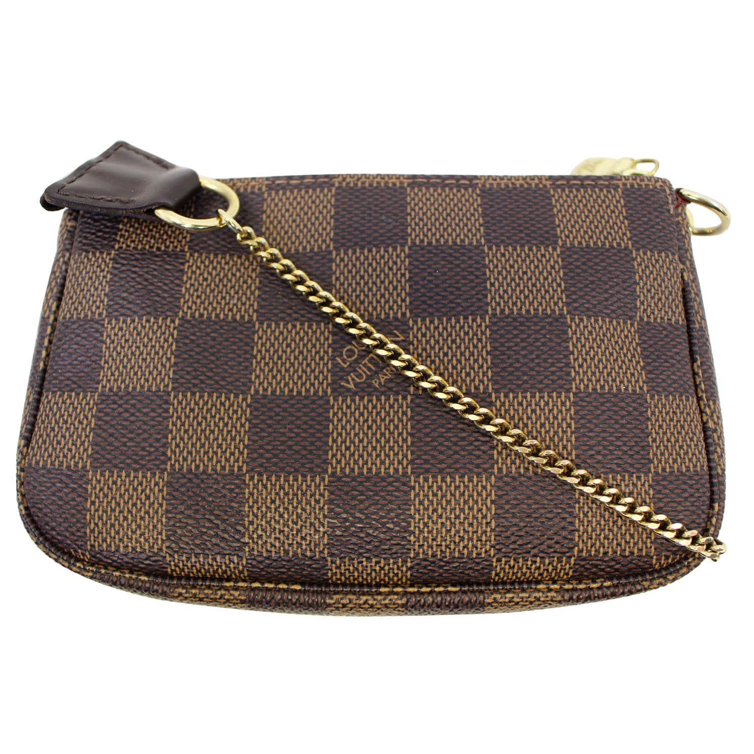 Bags, Louis Vuitton Mini Pochette Damier Ebene Authentic