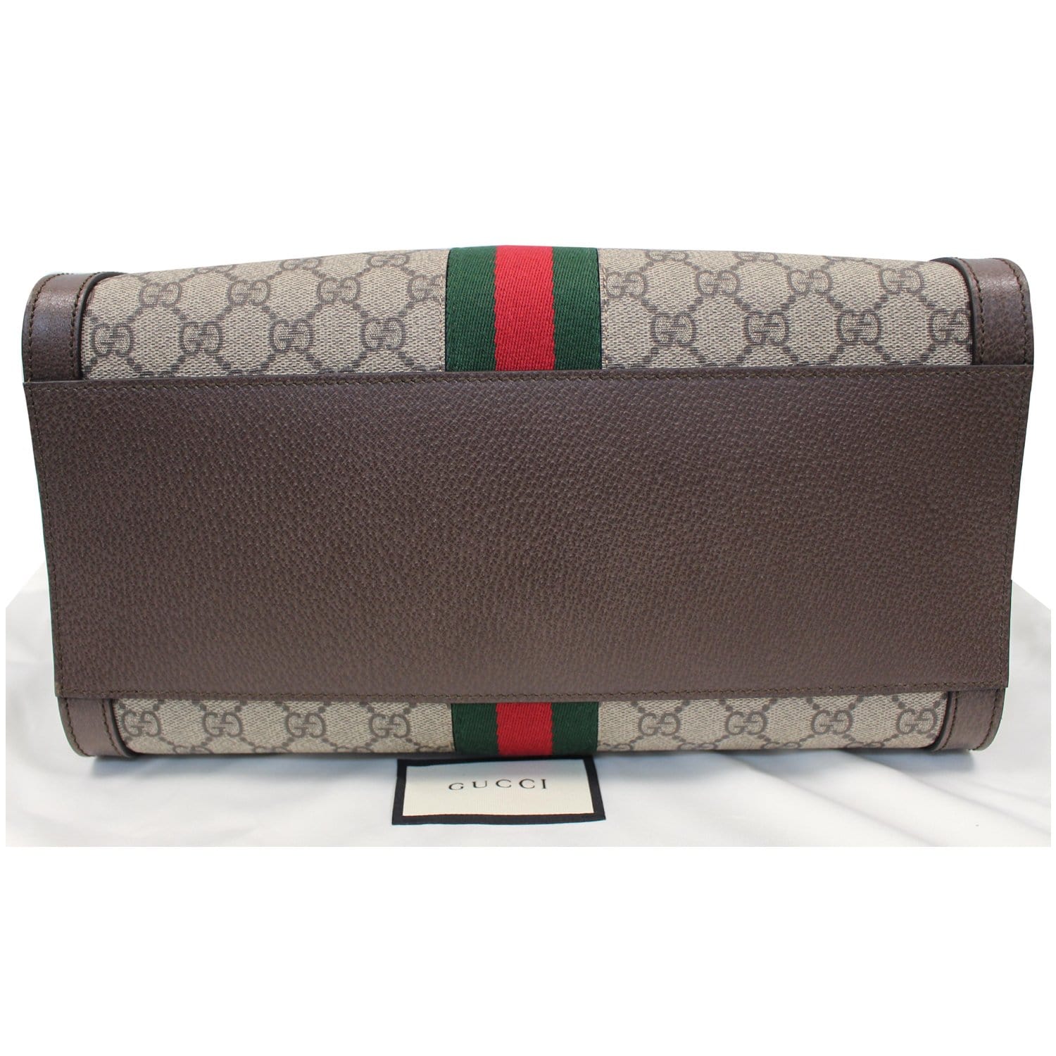 Gucci Ophidia GG Supreme Medium Suitcase - Grey