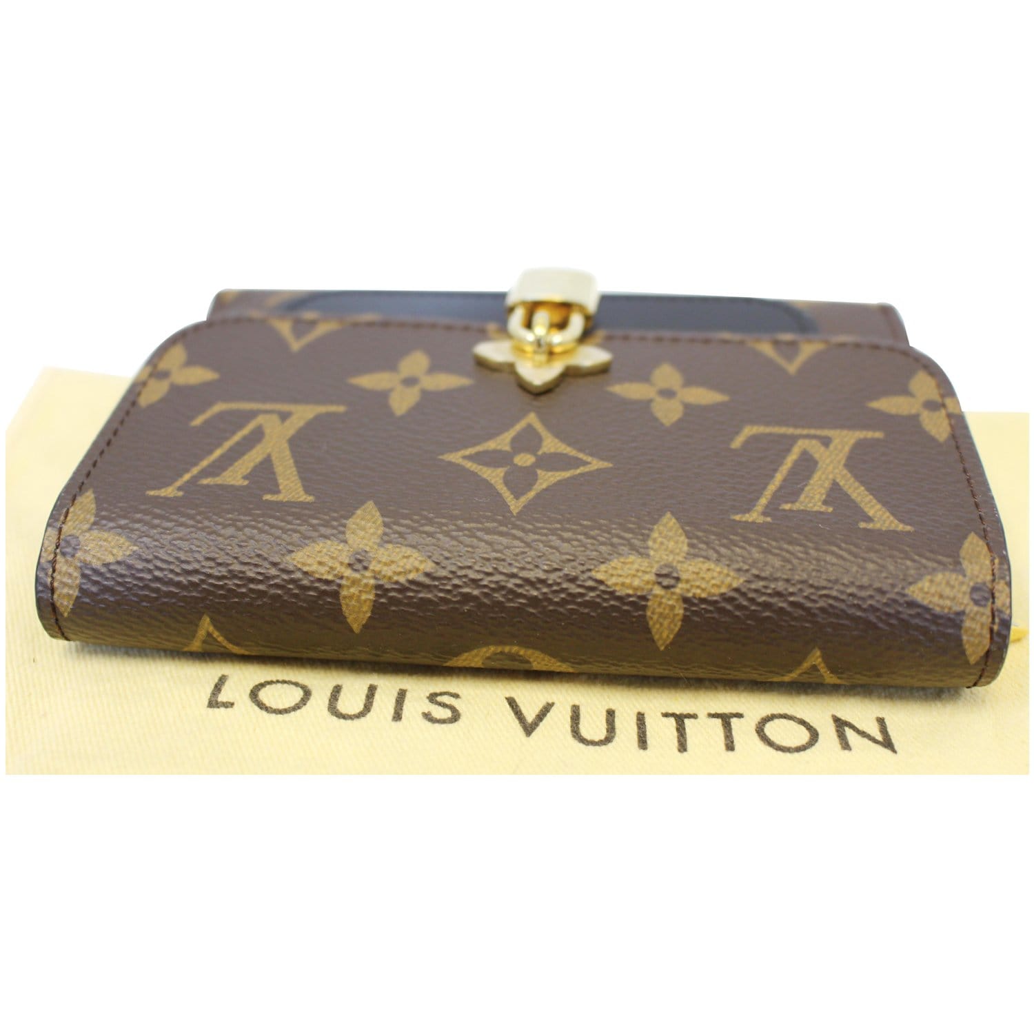 Louis Vuitton Flower Compact Wallet Monogram Canvas at 1stDibs