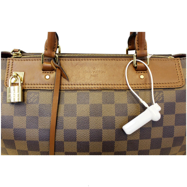 LOUIS VUITTON Greenwich Damier Ebene Shoulder Handbag