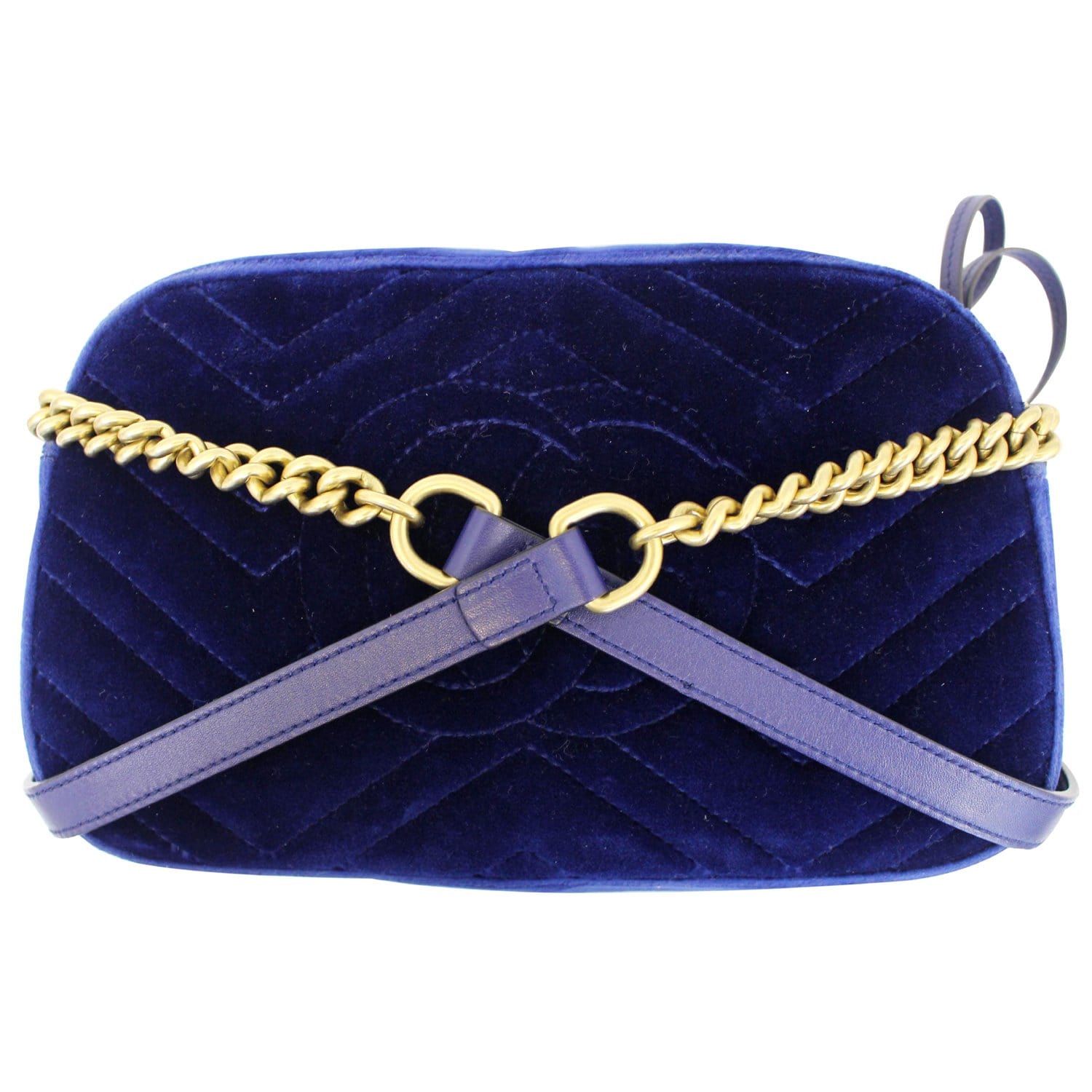 Saffiano Small Crossbody Bag Cobalt Blue (Azzuro)