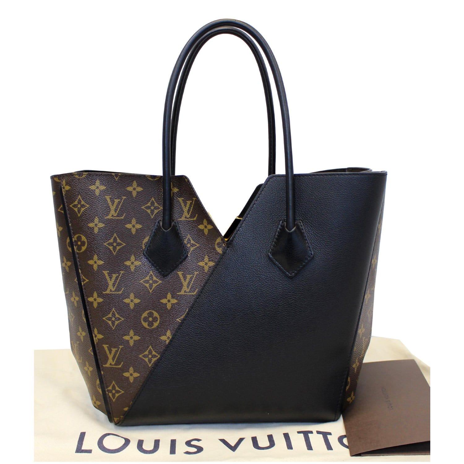 LOUIS VUITTON Business bag M32622 Anton Taiga Black Women Used