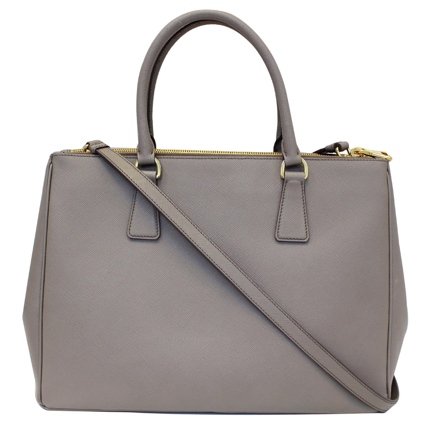 Prada - Women's Medium Galleria Saffiano Bag Tote - Gray - Leather