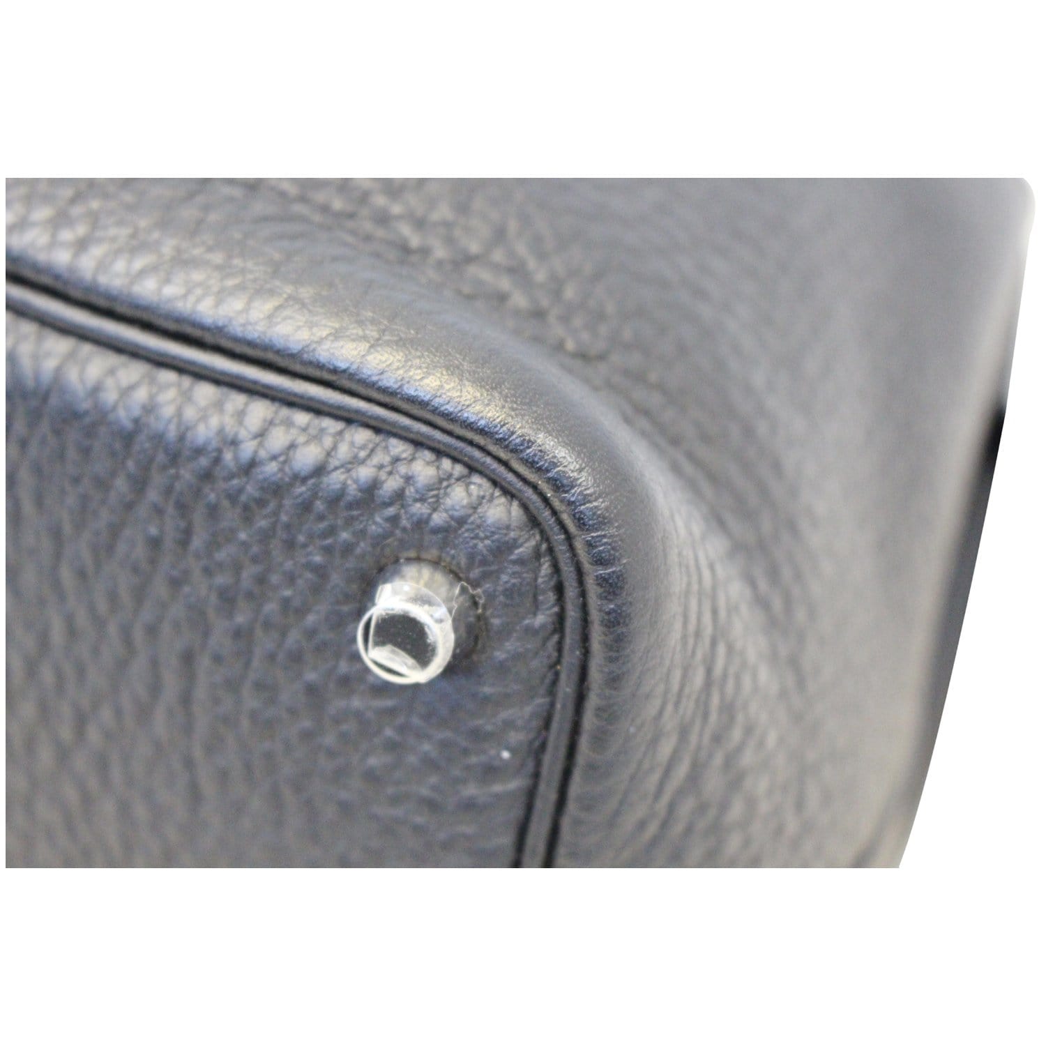 Hermes HERMES Bag PM Women's Picotin Lock Handbag Taurillon Clemence Sage  Green T Engraved