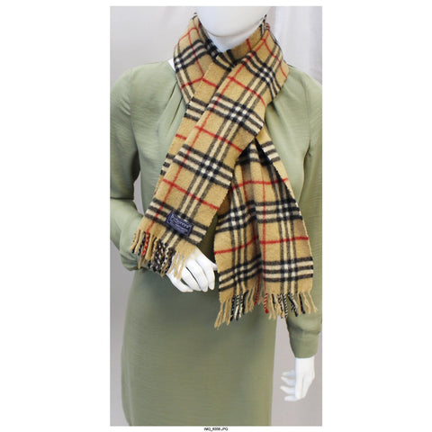 Burberry Scarf Lambswool Nova Check - Burberry Scarf