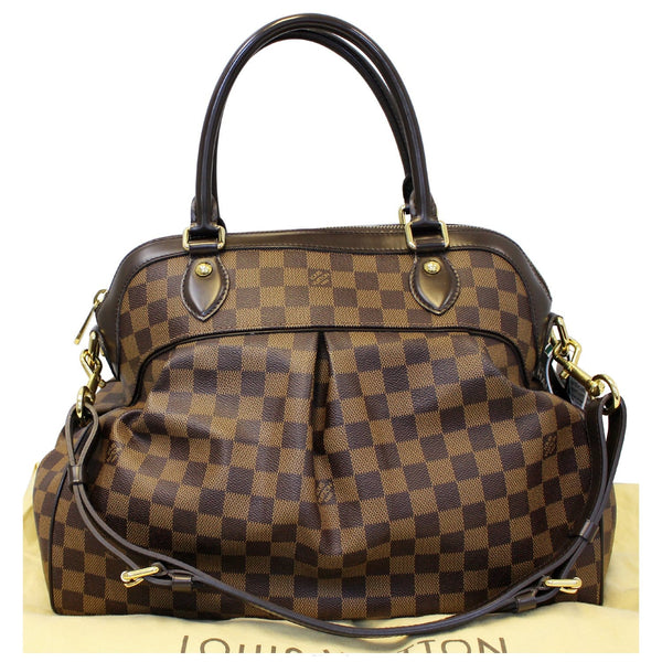 LOUIS VUITTON Trevi GM Damier Ebene 2way Shoulder Handbag-US