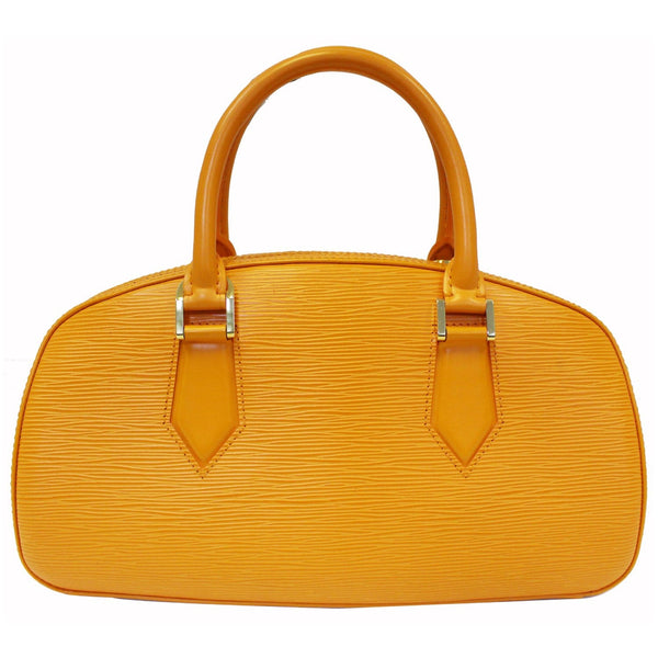 LOUIS VUITTON Jasmine Epi Leather Satchel Bag Yellow-US