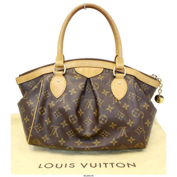 Louis Vuitton Tivoli PM Monogram Canvas Satchel Bag - lv strap