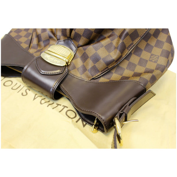 LOUIS VUITTON Sistina MM Damier Ebene Shoulder Bag