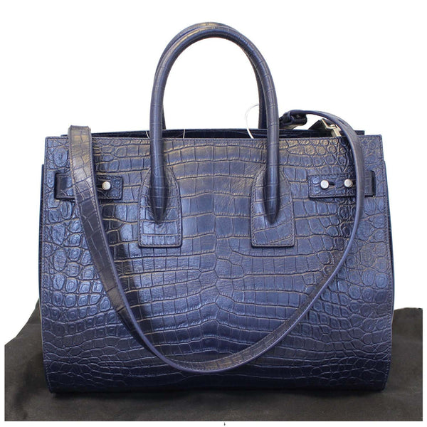 YVES SAINT LAURENT Sac de Jour Small Crocodile-Embossed Satchel Bag-US