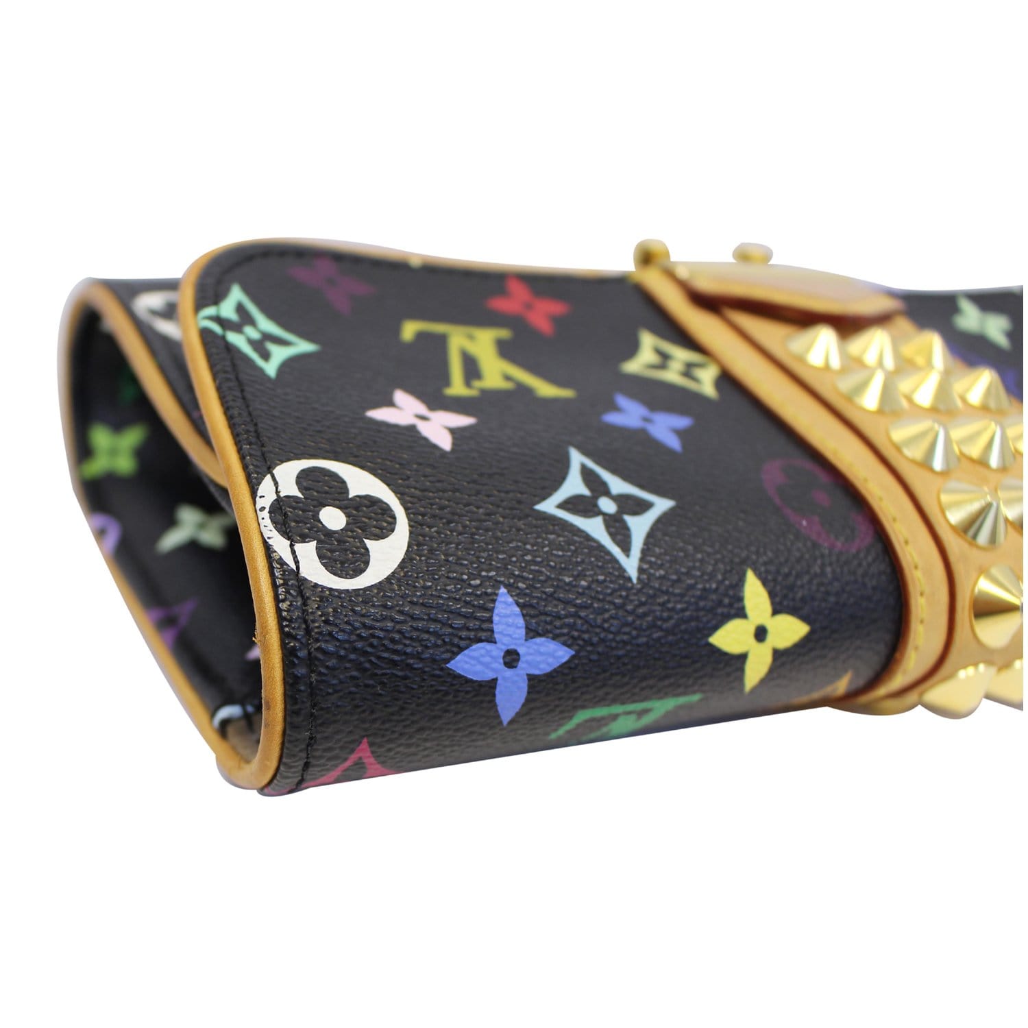 Louis Vuitton Courtney Monogram Multicolor MM Black Handbag BRAND NEW!  GORGEOUS!