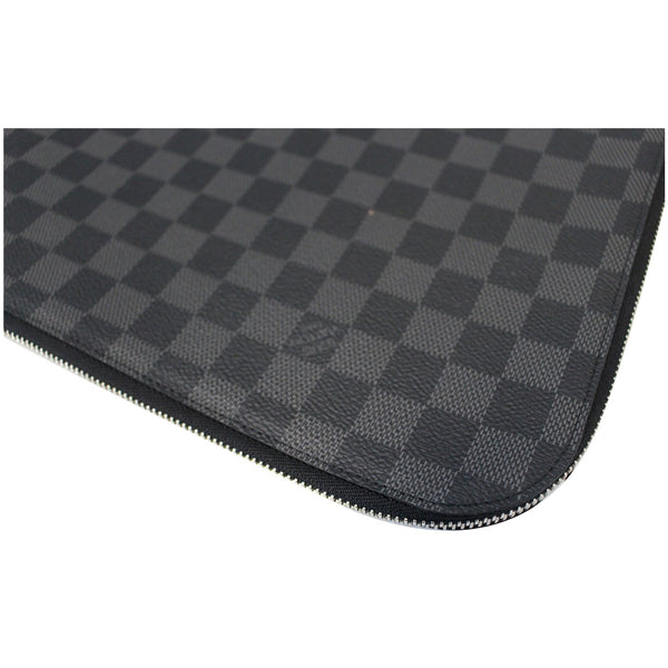 Louis Vuitton Damier Graphite Poche Documents Portfolio Case Black