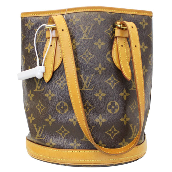 LOUIS VUITTON Bucket PM Monogram Canvas Shoulder Bag-US