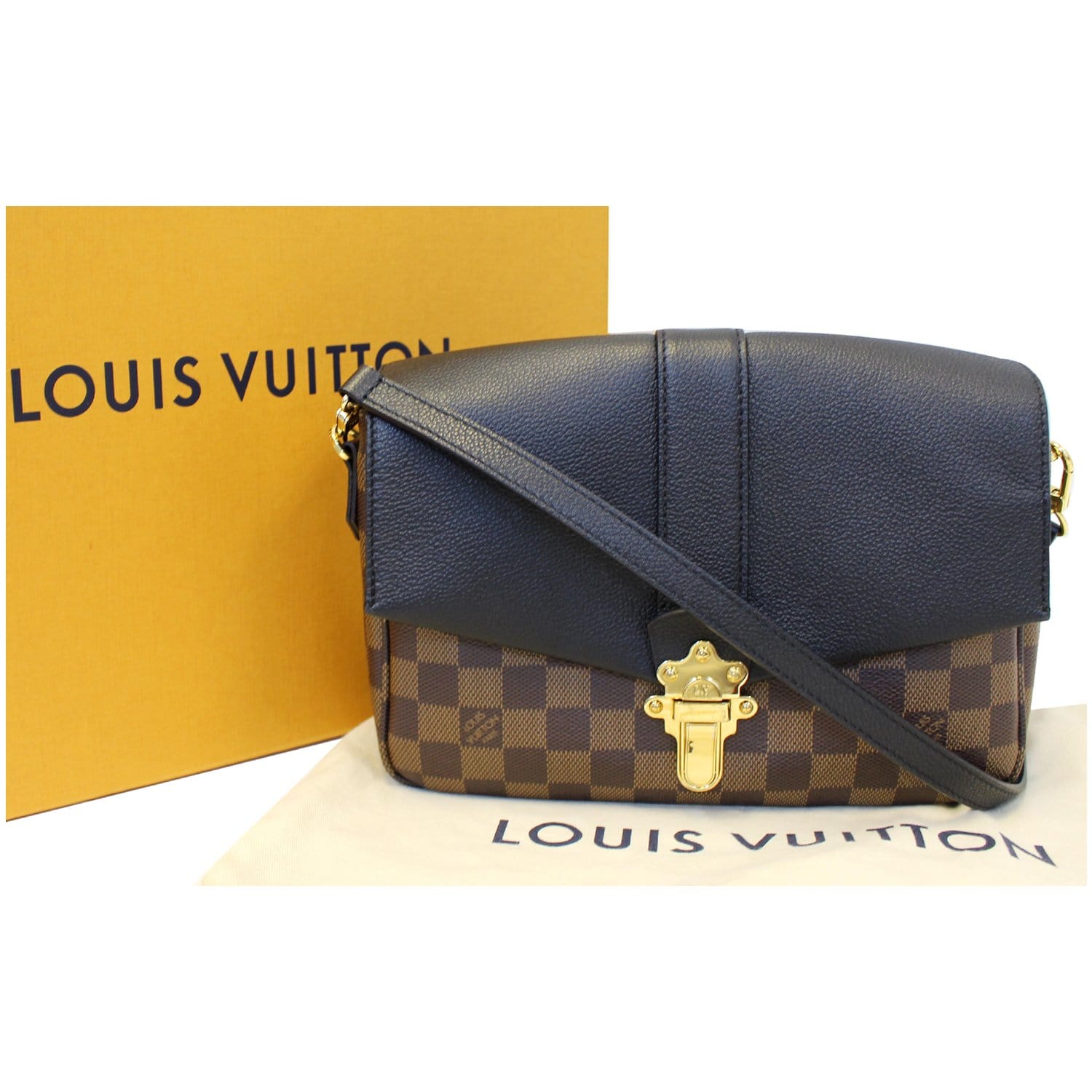 Louis Vuitton Clapton Pm Bag Damier Ebene N44244