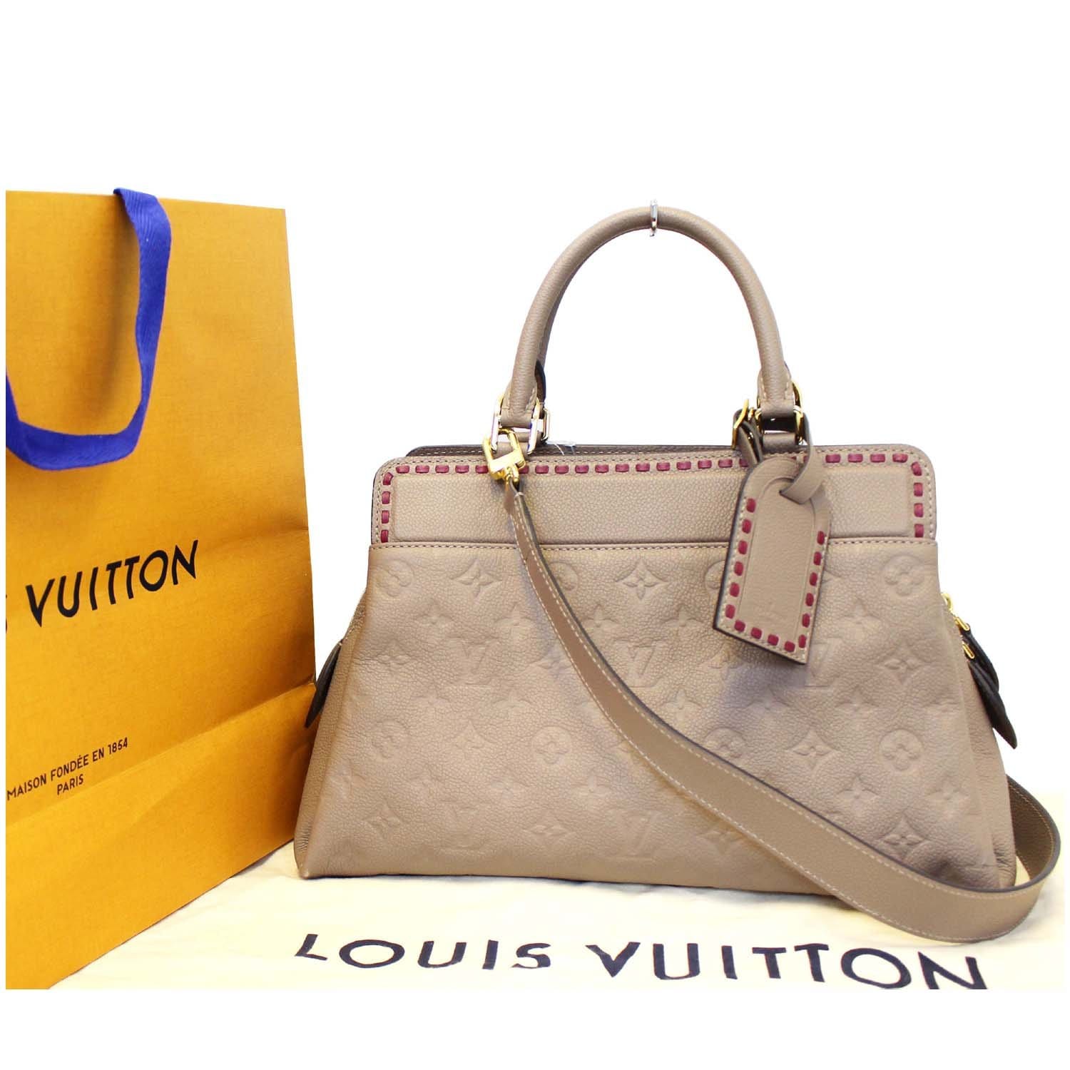 Louis Vuitton Monogram Empreinte Vosges MM (SHG-37977) – LuxeDH
