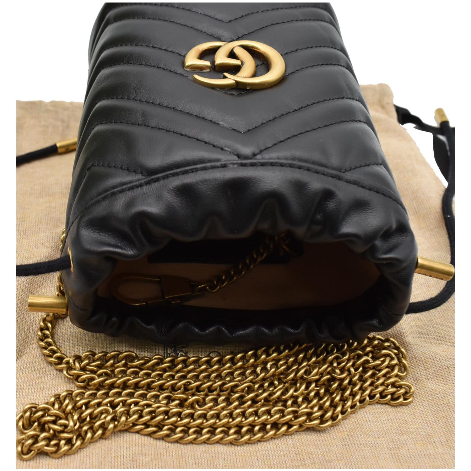 Buy Gucci Gucci Matelasse Chevron Leather Chain Bag/crossbody Bag 2023  Online