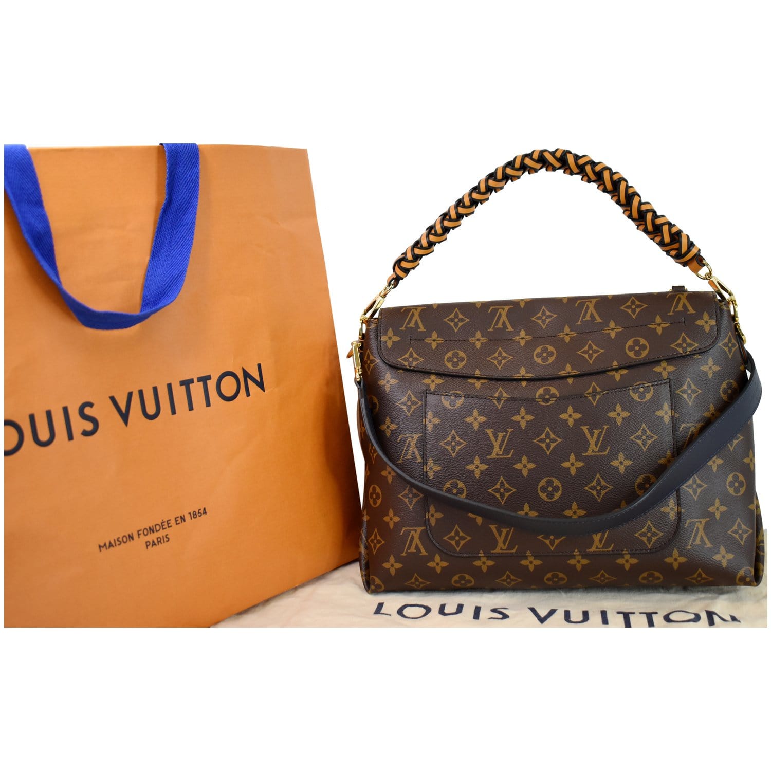 Louis Vuitton Beaubourg Messenger Bag Monogram Canvas MM at