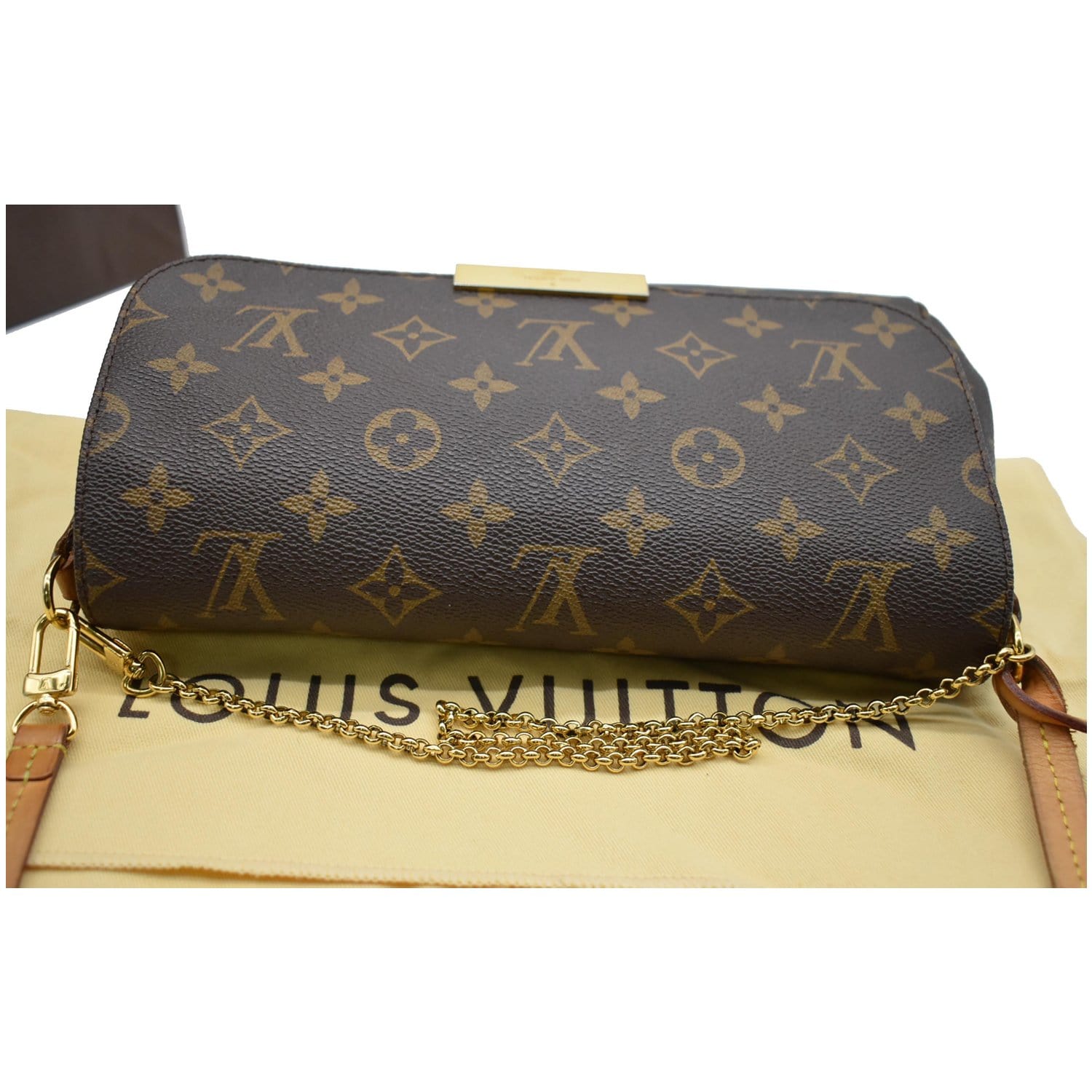 Louis Vuitton Monogram Canvas Favorite MM Shoulder Bag (SHF-21138