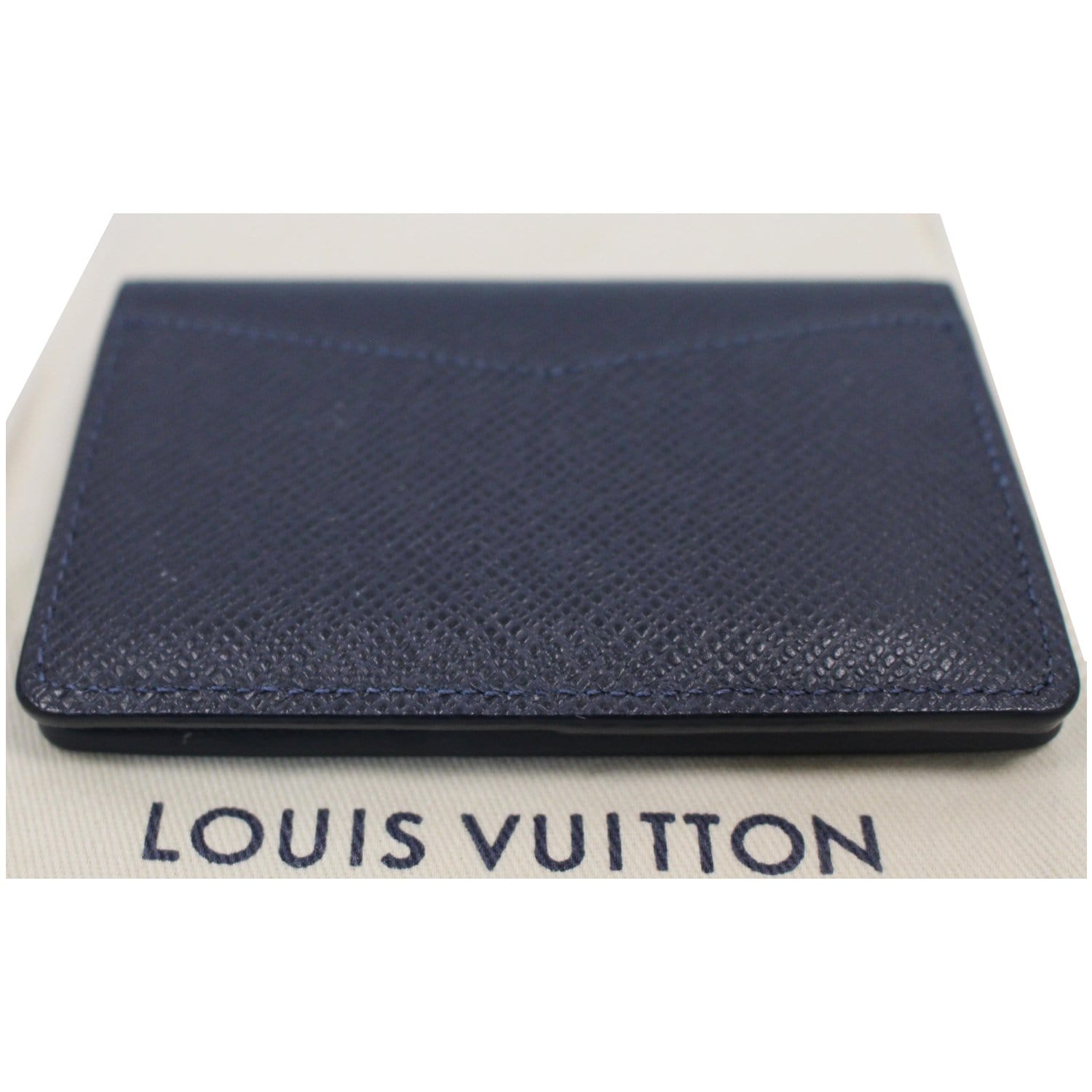 Buy Louis Vuitton Coin Card Holder Taiga Leather Men's Wallet