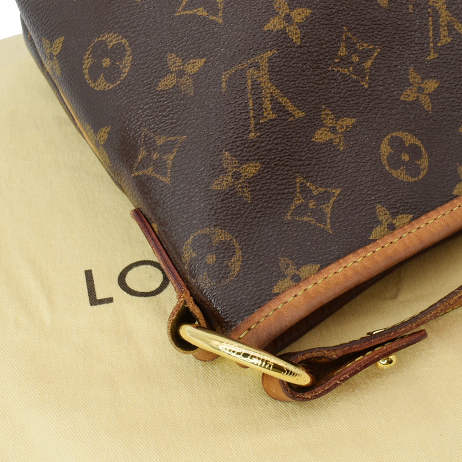 Delightful leather bag Louis Vuitton Brown in Leather - 21555596