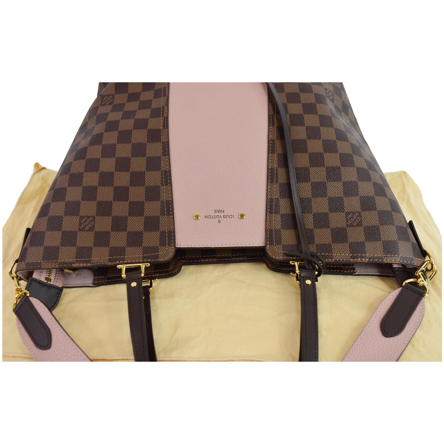 Louis Vuitton Damier Ebene Jersey Magnolia Tote Bag ○ Labellov ○ Buy and  Sell Authentic Luxury