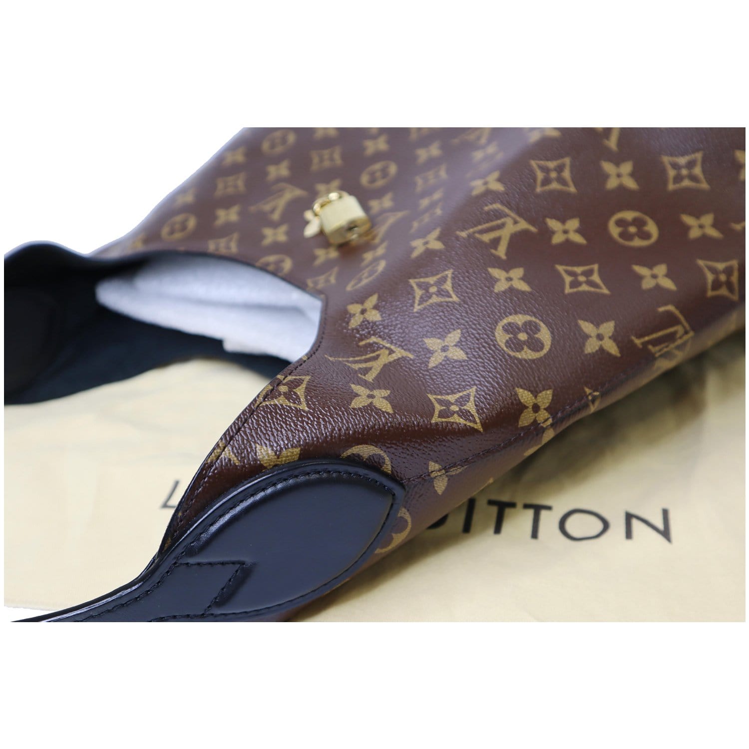 Louis Vuitton Flower Hobo Brown Leather ref.273259 - Joli Closet