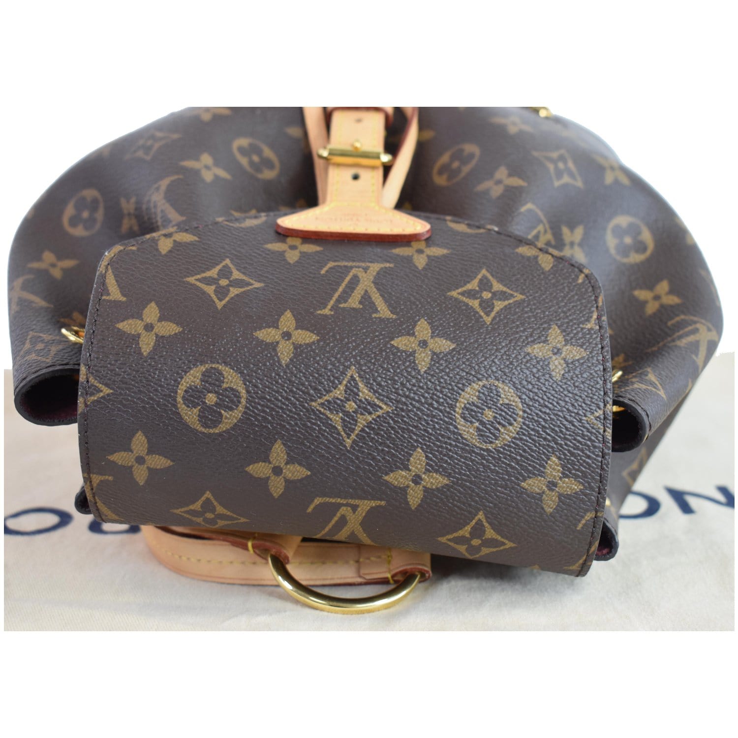 Louis Vuitton Montsouris Backpack NM Monogram Canvas with Leather BB at  1stDibs