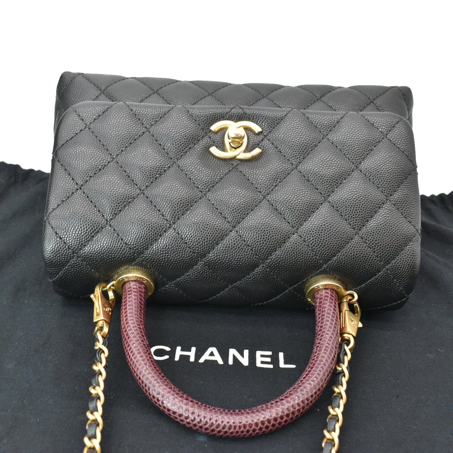 Chanel Coco Handle What You Need to Know  PurseBop  Coco handle Denim  street style Chanel coco handle