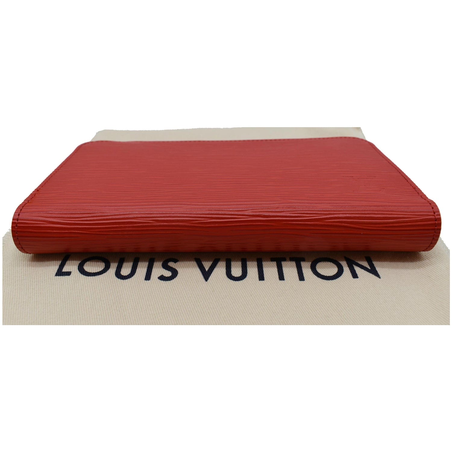 Louis Vuitton Epi Leather Red SHW Zippy Zip-Around Wallet Women N1344