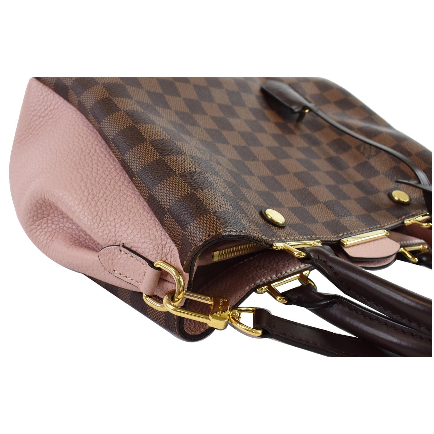 Louis Vuitton - Authenticated Neverfull Clutch Bag - Cotton Brown for Women, Very Good Condition