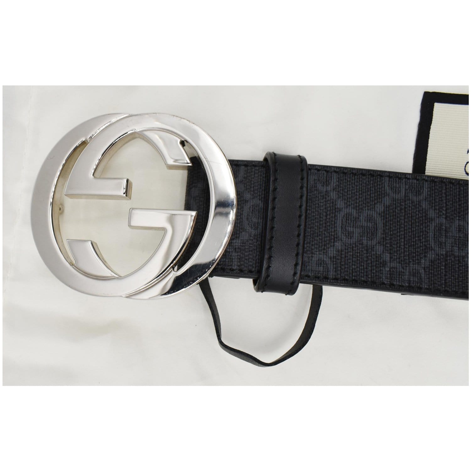 Gucci Belt with Interlocking G Detail