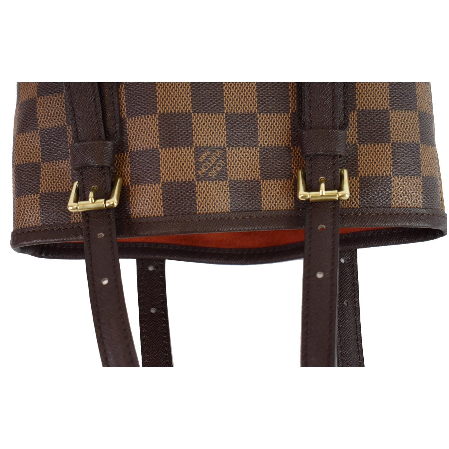 Vintage Louis Vuitton Damier Ebene Marais PM Bucket Bag AR0948