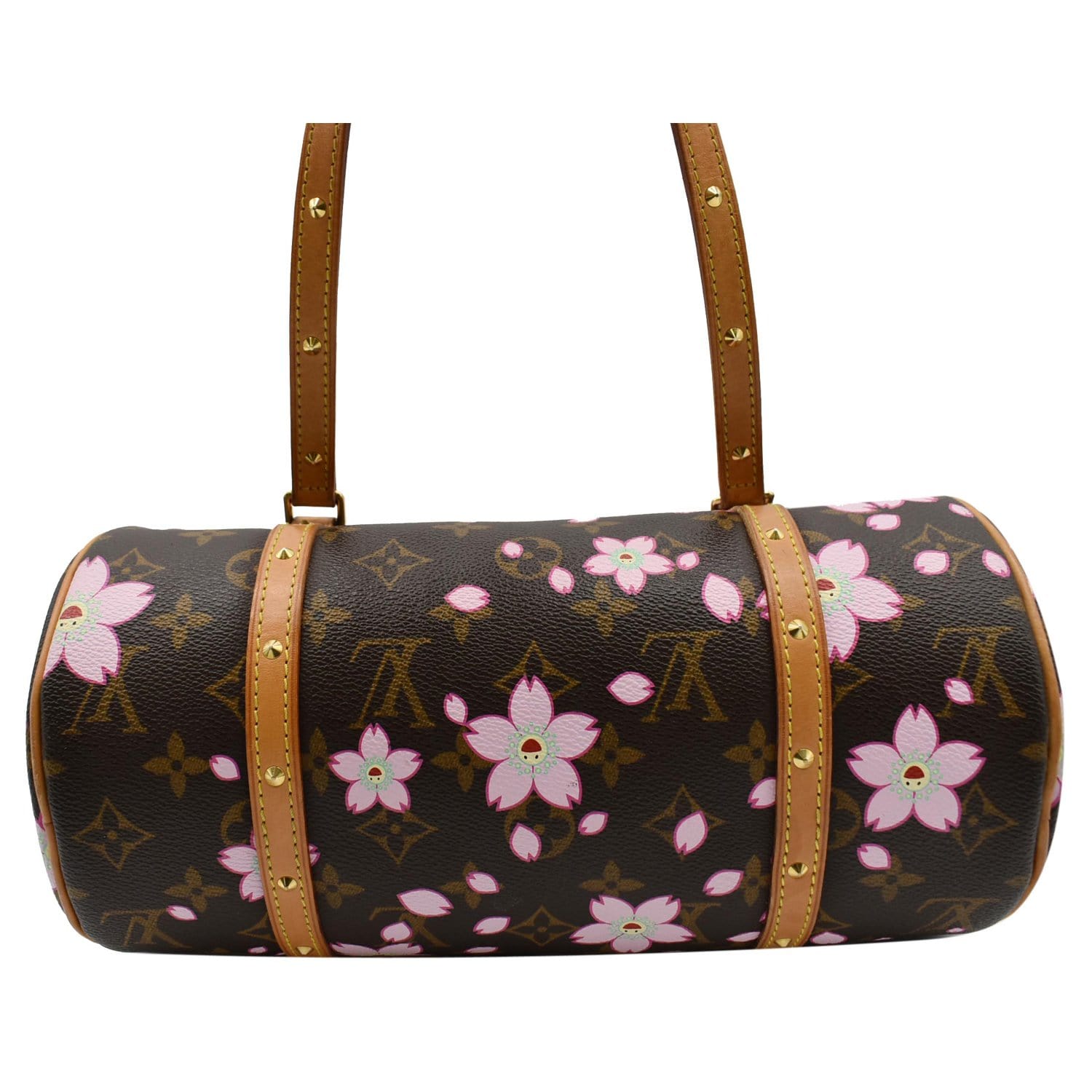 Louis Vuitton Limited Edition Cherry Blossom Papillon Satchel Handbag, Louis  Vuitton Handbags