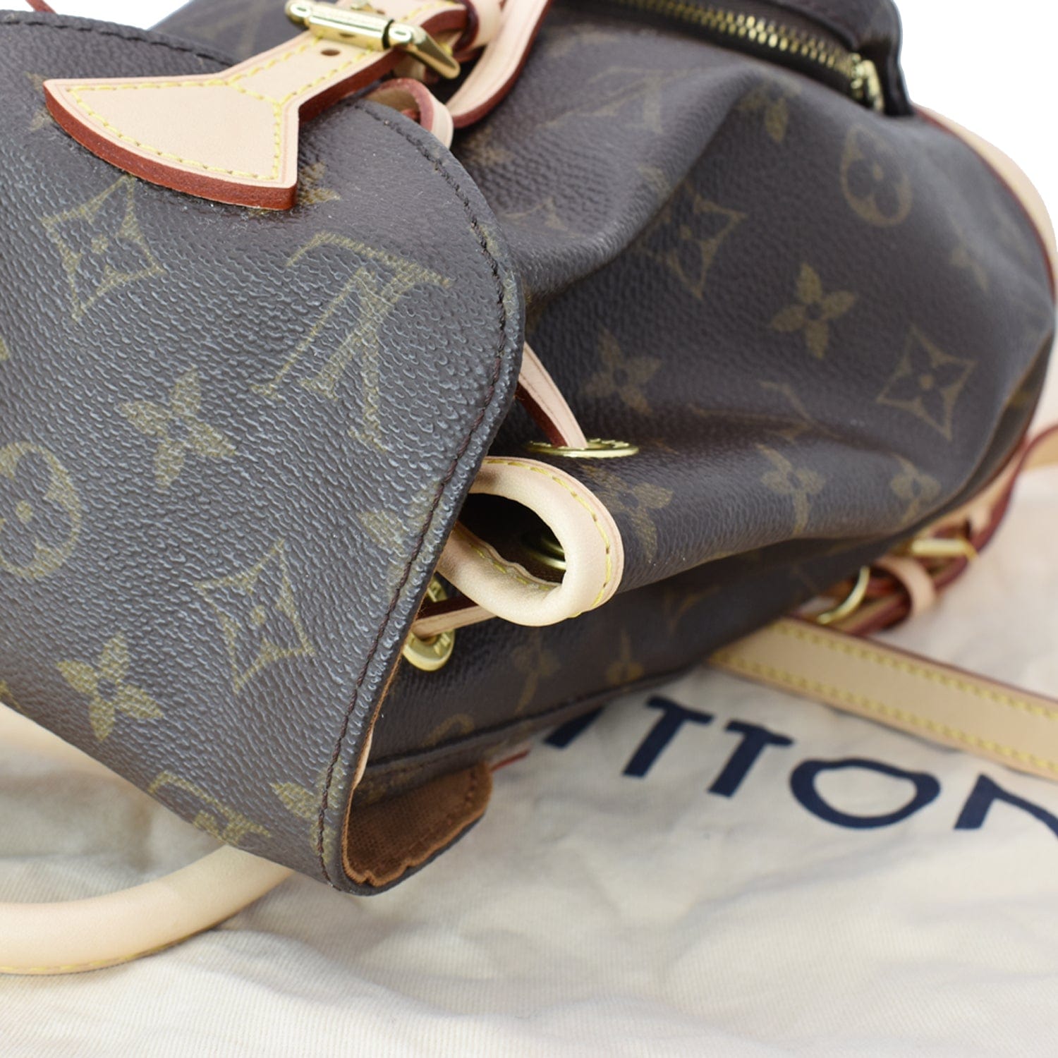 Louis Vuitton mini Montsouris backpack in monogram canvas For Sale at  1stDibs