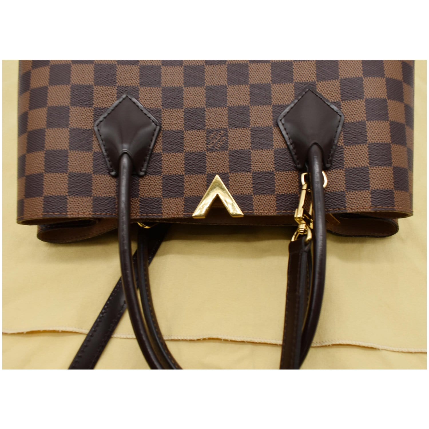 Louis Vuitton Damier Ebene Kensington Tote - Brown Totes, Handbags -  LOU802572