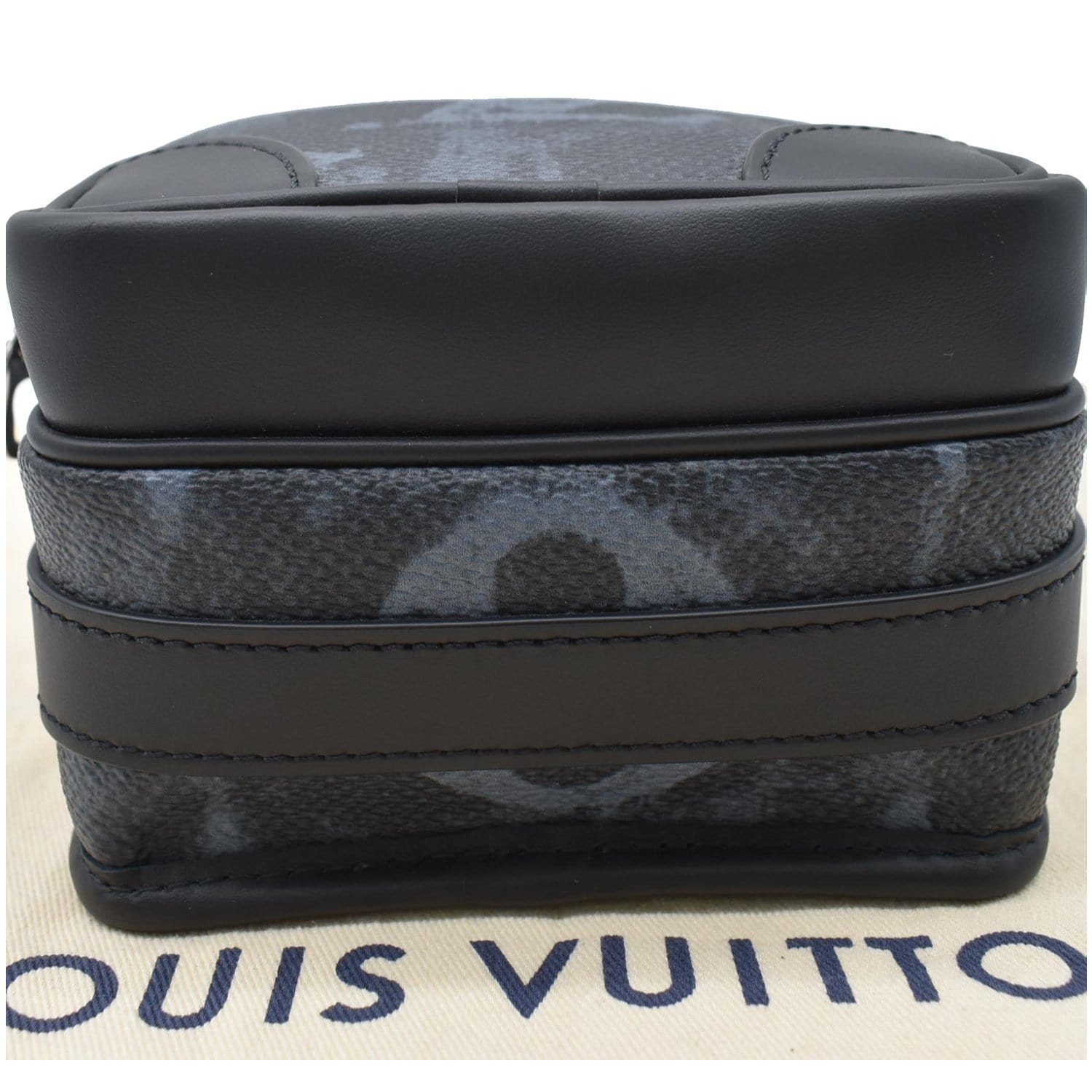 Louis Vuitton Monogram Pastel Noir Canvas Nano  Messenger in
