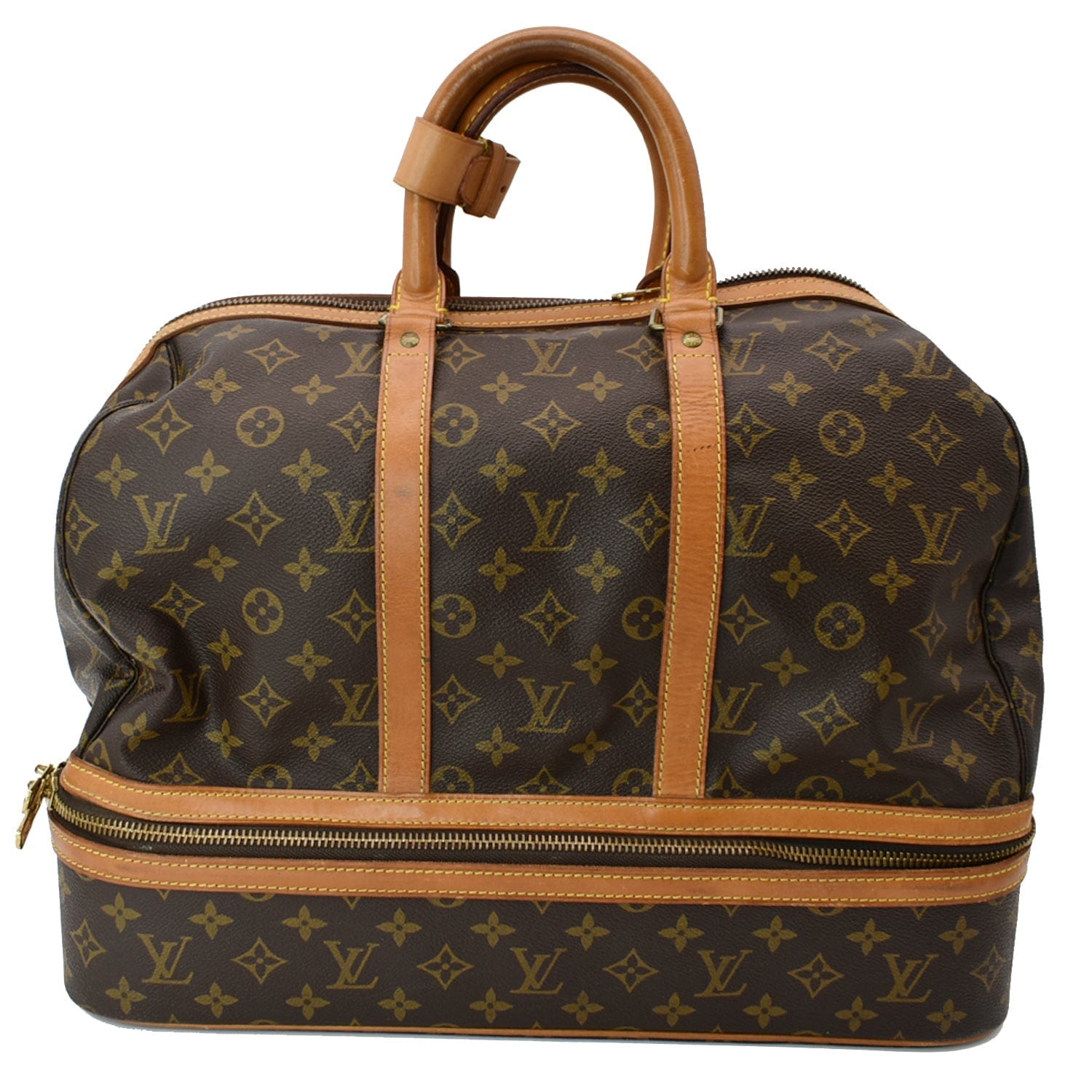 Louis Vuitton Rare Small Size Monogram Sac Evasion Sports Bag