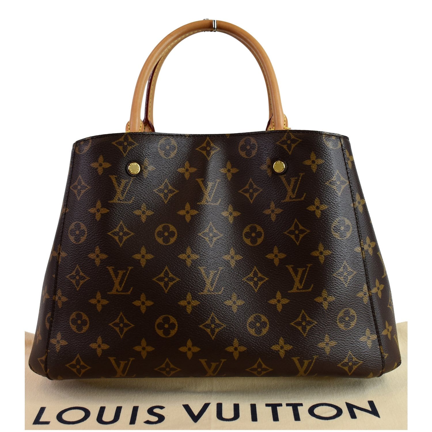 Louis Vuitton Montaigne Handbag Monogram Canvas Mm