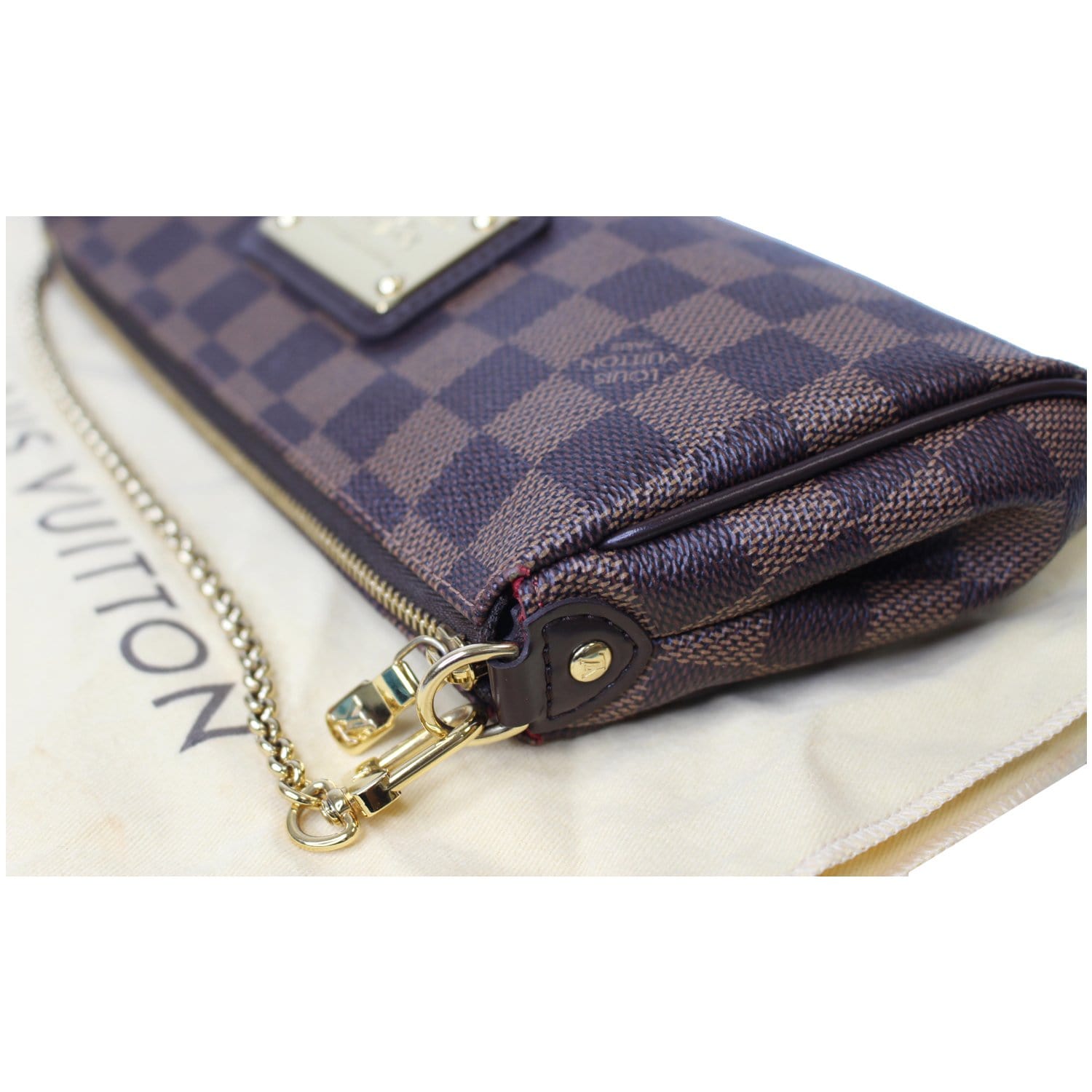 Louis Vuitton Damier Ebene Eva Pochette - Brown Shoulder Bags, Handbags -  LOU766946