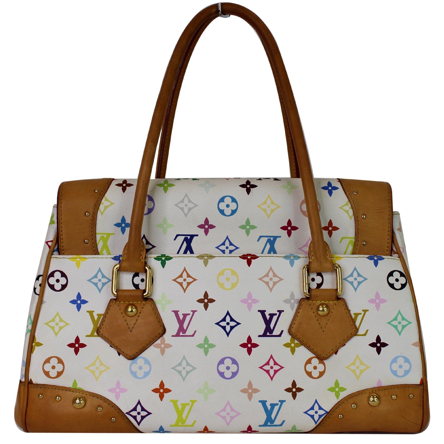 Louis Vuitton Louis Vuitton Tan Blanc Monogram Pochet Shoulder Bag