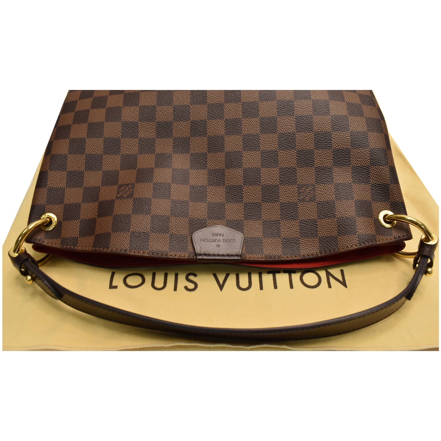 Louis Vuitton® Graceful PM Ebène. Size